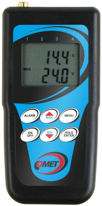 Termometru portabil COMET D0211 monocanal Pt1000/Ni1000 cu display LCD