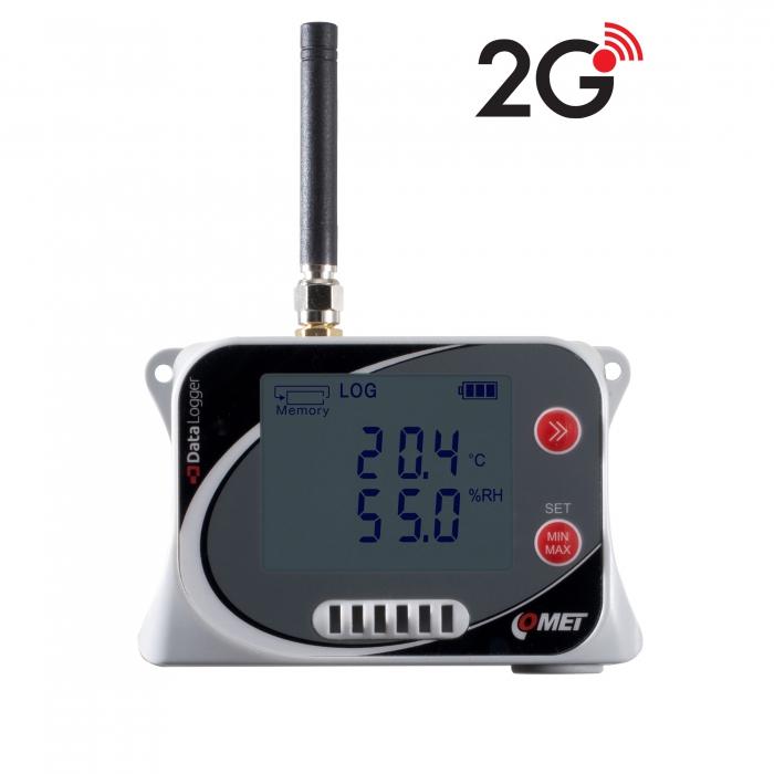 Data logger COMET U3120M monitorizare temperatură și umiditate wireless 2G
