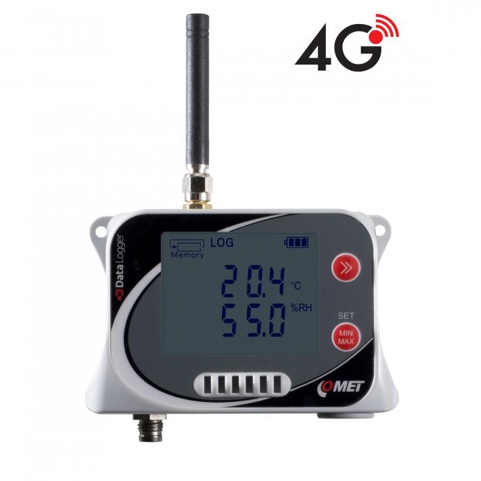 Data logger COMET U3631G temperatură umiditate sondă Pt1000 4G