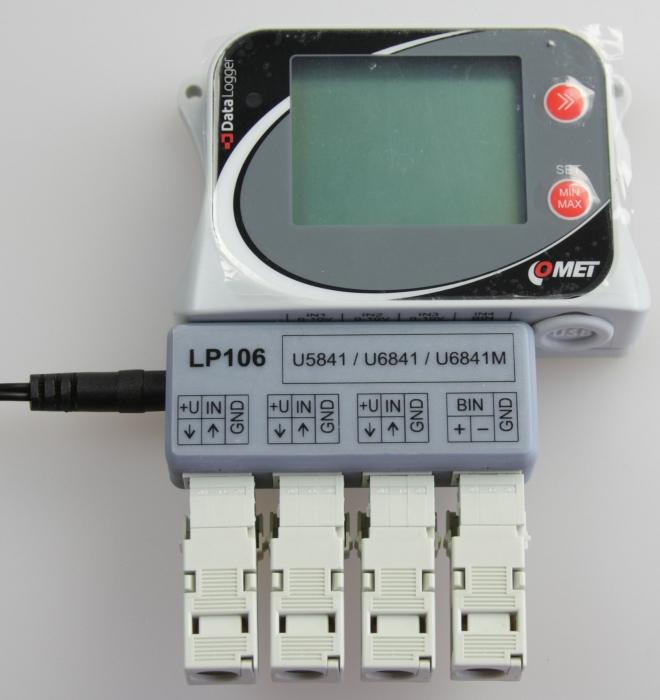 Adaptor conexiune intrări curent 0–20 mA pentru data logger COMET U6841M - thumbnail