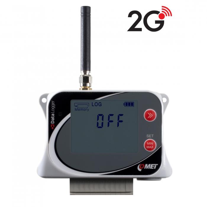 Data logger COMET U7844M numărător impulsuri 4 canale binare wireless 2G