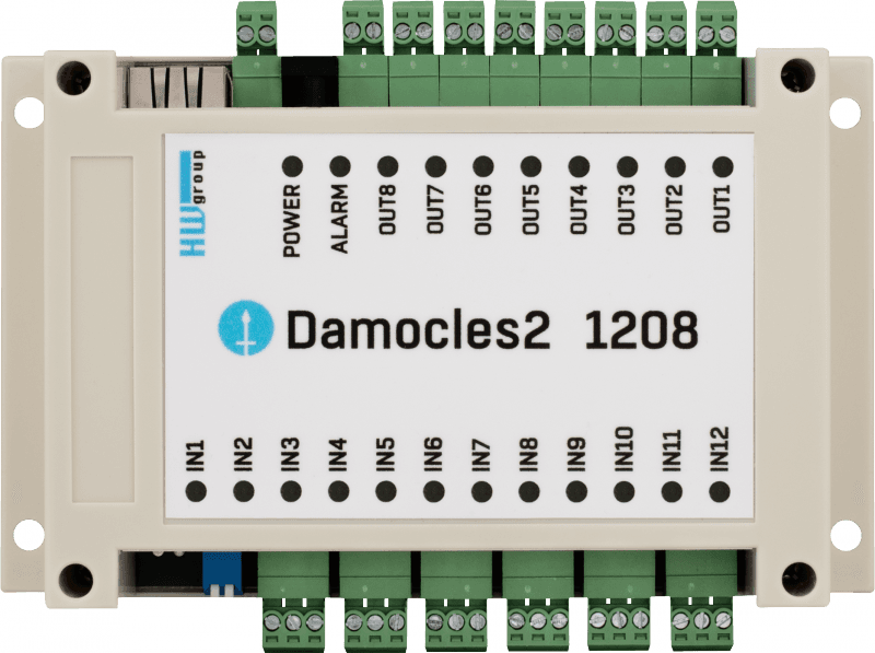 Dispozitiv Ethernet I/O Industrial cu 12 Intrări Digitale și 8 Ieșiri Damocles2 1208 - thumbnail 3