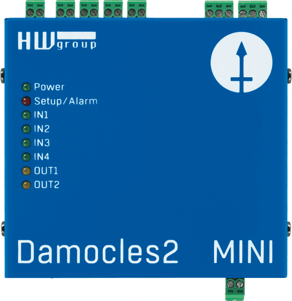 Dispozitiv Ethernet I/O Compact cu 4 Intrări Digitale și 2 Relee Damocles2 MINI - thumbnail 2