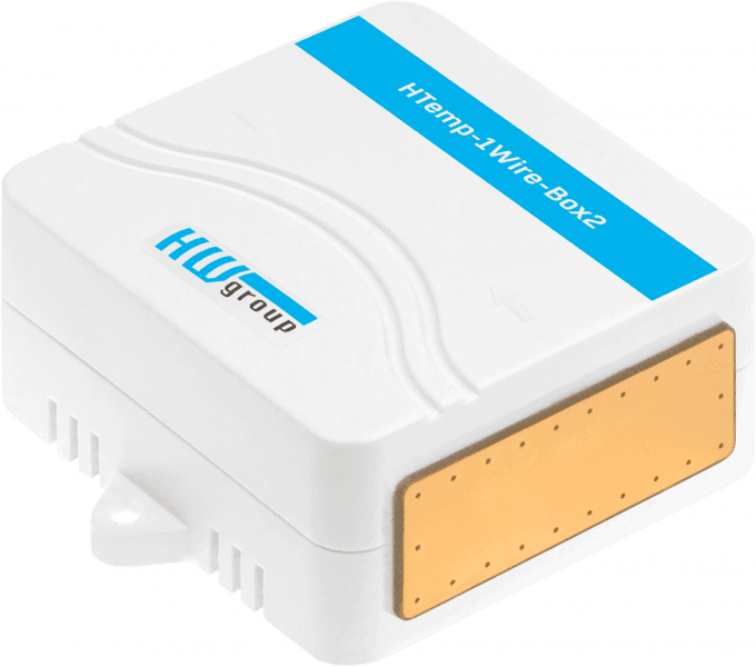Senzor de Temperatură și Umiditate pentru Montaj pe Perete cu Conectori RJ11 HTemp-1Wire Box2 - thumbnail 2