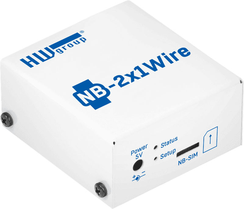 NB-2x1Wire fără antenă - dispozitiv compact NarrowBand IoT senzori 1-Wire - thumbnail