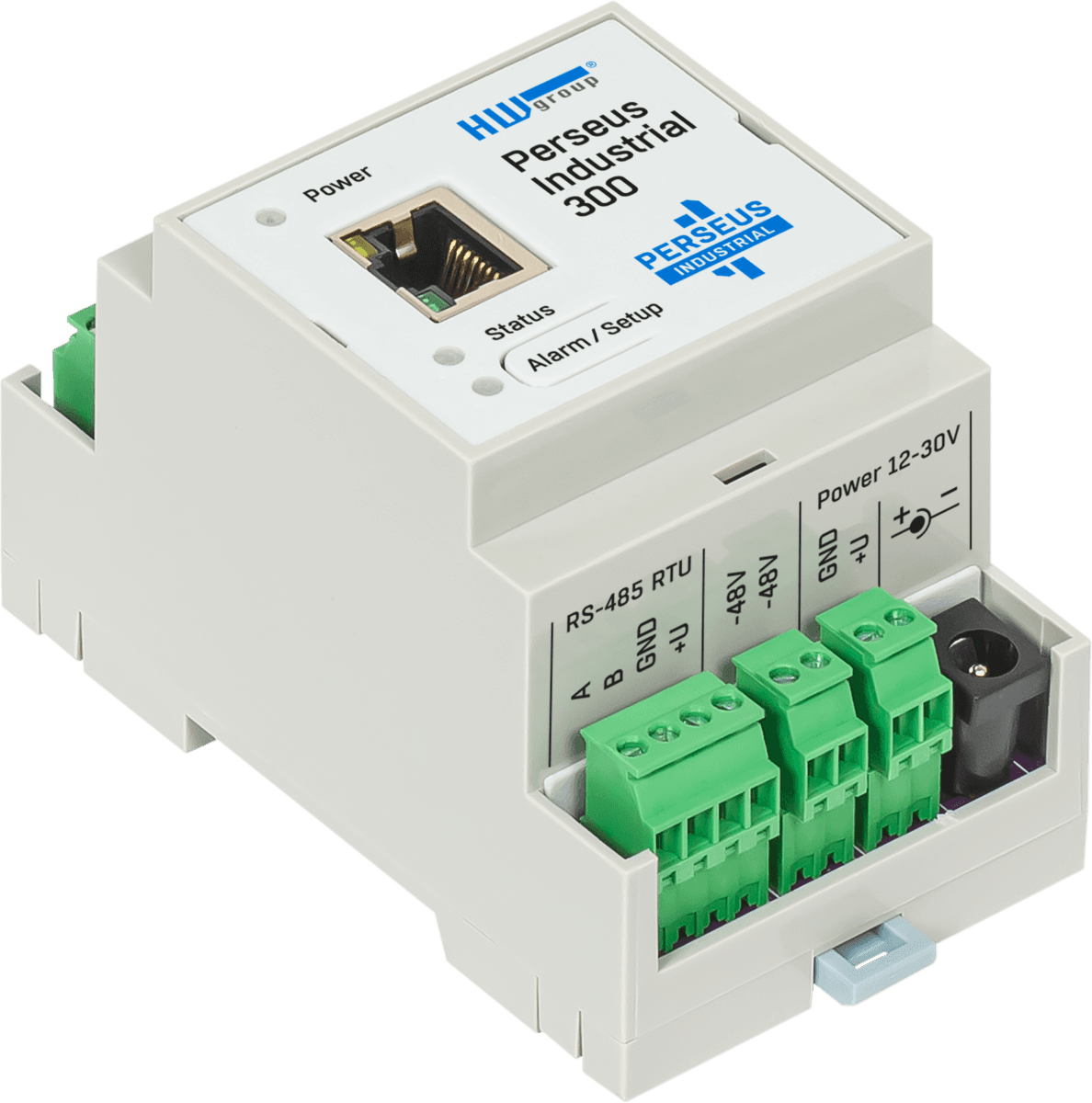 Sistem de Monitorizare Industrială pe Șină DIN cu LAN și Modbus/RTU Perseus Industrial 300 - main product image