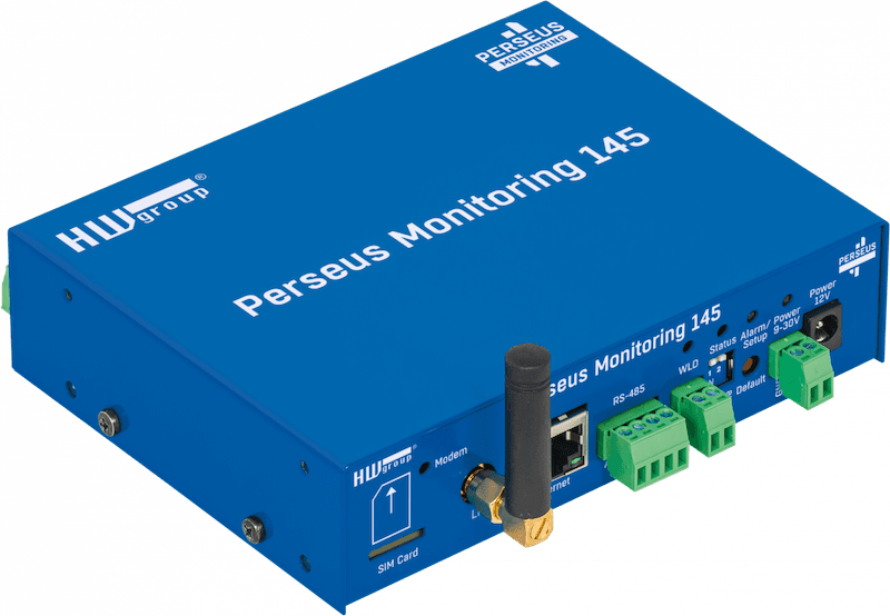 Sistem de Monitorizare Ambientală cu Conectivitate LTE și Alerte SMS/Apeluri Perseus Monitoring 145 - HW group