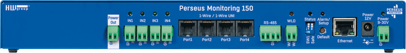 Unitate 1U Rack pentru Monitorizarea Ambientală în Centre de Date și Telecomunicații Perseus Monitoring 150 - thumbnail 3