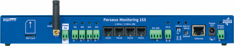 Unitate 1U Rack cu Modem LTE pentru Monitorizarea Completă a Centrelor de Date sau Telecomunicații Perseus Monitoring 155 - thumbnail 4