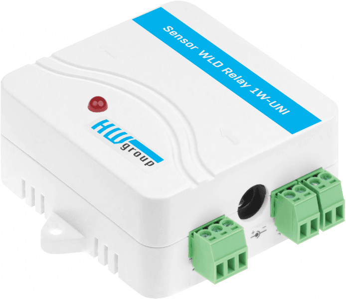 Detector Profesional de Scurgeri de Apă cu Cablu Senzor și Ieșire Releu pentru Protecția Activelor Critice Sensor WLD Relay 1W-UNI - thumbnail 2