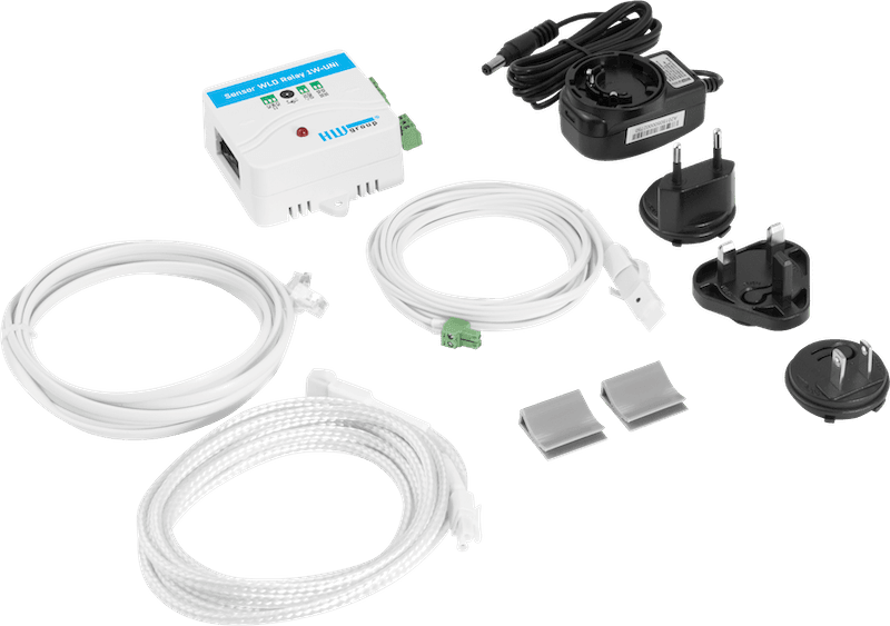 Detector Profesional de Scurgeri de Apă cu Cablu Senzor și Ieșire Releu pentru Protecția Activelor Critice Sensor WLD Relay 1W-UNI - thumbnail 4