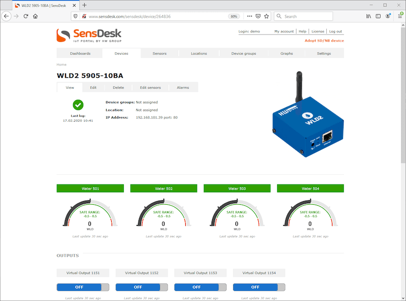 Detector de Scurgeri de Apă cu 4 Zone WiFi/Ethernet pentru Protecția Avansată împotriva Inundațiilor în Clădiri WLD2 - thumbnail 17
