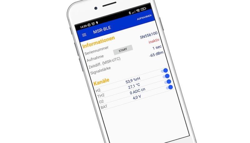 Înregistrator (Data Logger) Wireless BLE/LAN Temperatură și Umiditate, cu Senzori Plug-in MSR147WD - thumbnail 7
