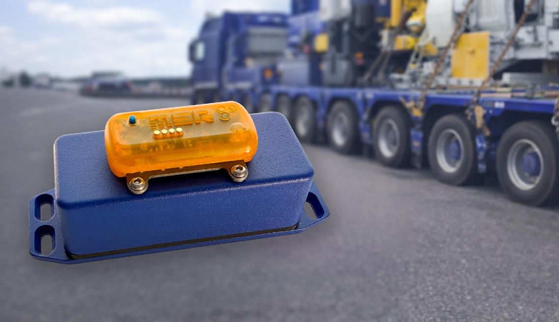 Datalogger MSR175Pro pentru șocuri în transportul de sarcini grele și transformatoare - thumbnail