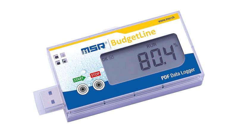 Înregistrator (Data Logger) Temperatură și Umiditate BudgetLine cu Afișaj MSR84 - MSR Electronics