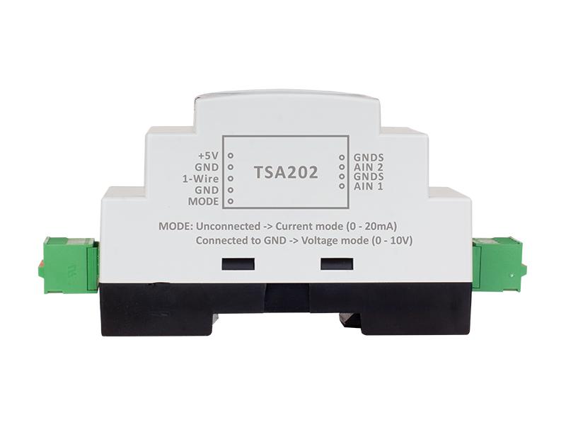 Modul de intrare analogică cu două intrări și protocol 1-Wire TSA202 - thumbnail 3
