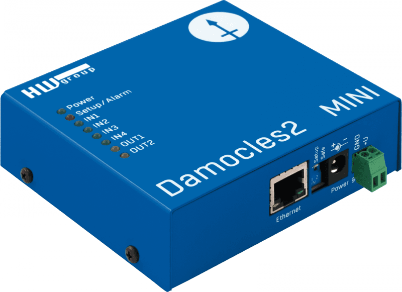 Dispozitiv Ethernet I/O Compact cu 4 Intrări Digitale și 2 Relee Damocles2 MINI - main product image