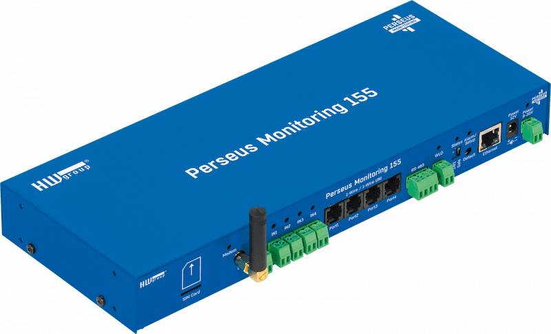 Unitate 1U Rack cu Modem LTE pentru Monitorizarea Completă a Centrelor de Date sau Telecomunicații Perseus Monitoring 155 - main product image