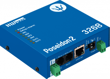 Monitor Ethernet pentru Senzori și Control Remote de Relee cu Protocoale IoT Poseidon2 3268 - HW group