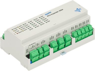 Expandor pe Șină DIN cu 20 Intrări și 4 Ieșiri RTU-Expander 2004 - HW group