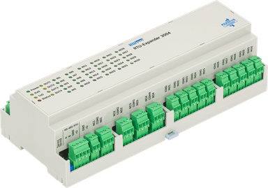 Expandor pe Șină DIN cu 30 Intrări și 4 Ieșiri RTU-Expander 3004 - HW group