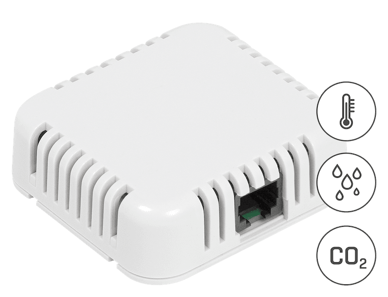 Senzor Combinat CO2 Temperatură și Umiditate pentru Monitorizarea Calității Aerului Interior și Control Mediul Sensor CO2 1W-UNI - main product image