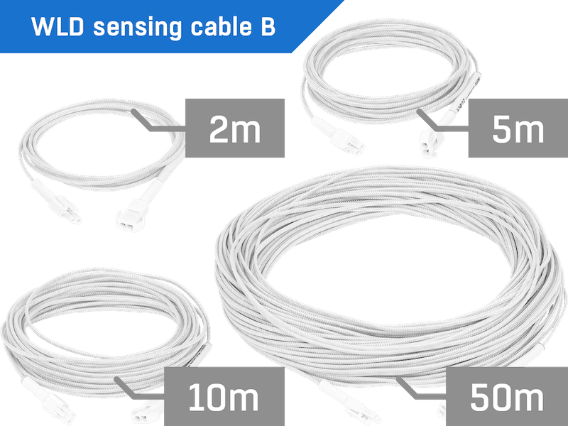 Cablu Senzor de Detectare Scurgeri de Apă Tip B cu Uscare Rapidă și Diametru Redus pentru Instalare Flexibilă WLD Sensing cable B - main product image