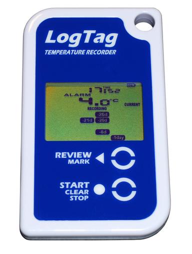 Înregistrator (Data Logger) Temperatură cu Afișaj LCD, Rezumat 30 Zile TRID30-7 - LogTag