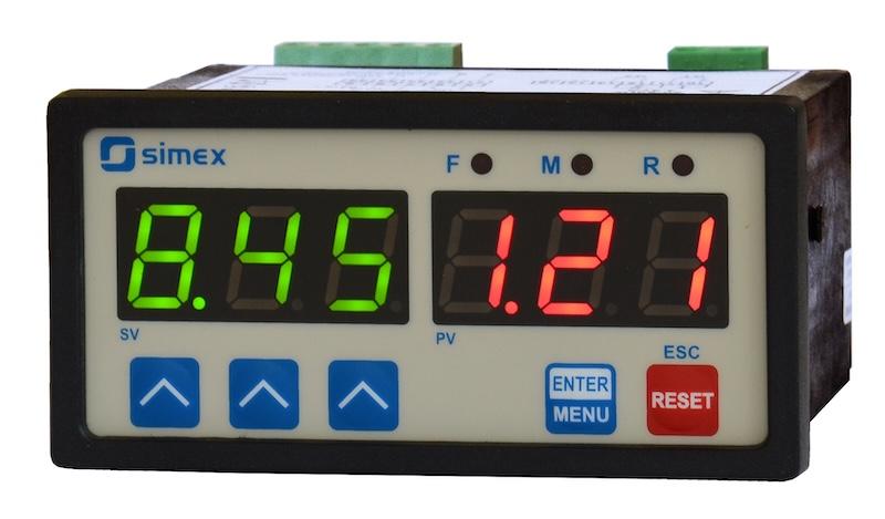 Contor Bidirecțional cu Batching - 2 Ieșiri Releu, Display LED Dual, Modbus RTU SLN-94 - main product image