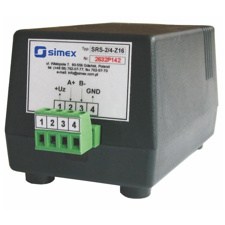 Data Logger Multifuncțional - Sursă Alimentare TRS, Convertor RS-232/RS-485, RTC cu Baterie SRS-2/4-Z16-B1a - main product image