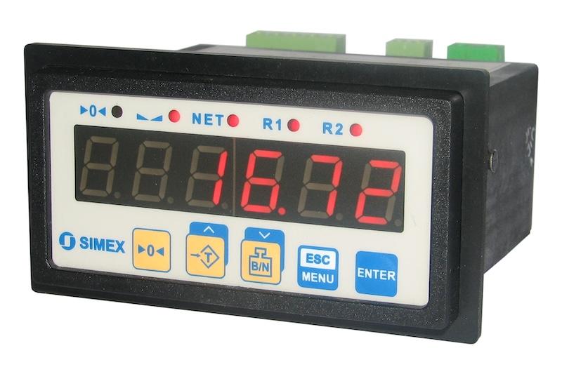 Indicator Digital de Greutate pentru Celule Sarcină - Cântărire Industrială, RS-485 SWI-94 - main product image