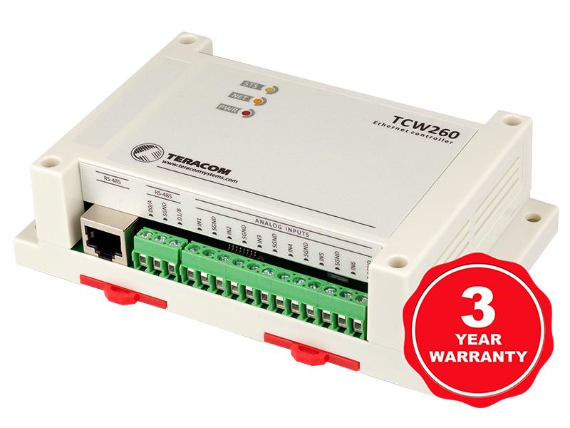 Modul de Monitorizare Energie cu Porturi Izolate Galvanic și Conectivitate Ethernet TCW260 - main product image