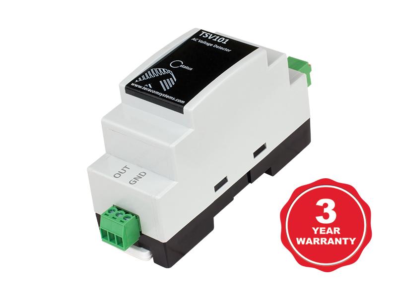 Detector de tensiune AC cu izolație galvanică și protecție IP30 TSV101 - main product image